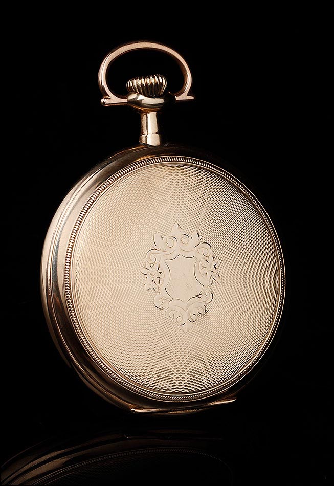 Vientre taiko dulce acelerador Precioso Reloj de Bolsillo Elgin Chapado en Oro, Funcionando Muy Bien.  EEUU, Circa 1912